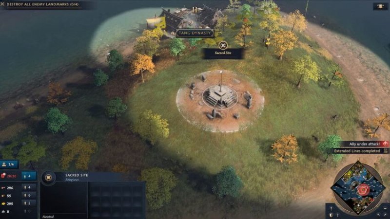 Age of Empires 4 как захватить священные места 2