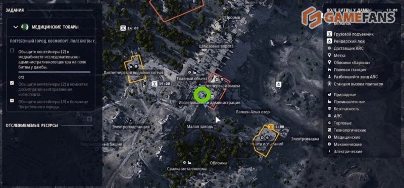 Медицинские товары ARC Raiders