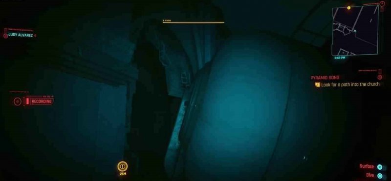 Cyberpunk 2077 отпусти меня глубина церковь