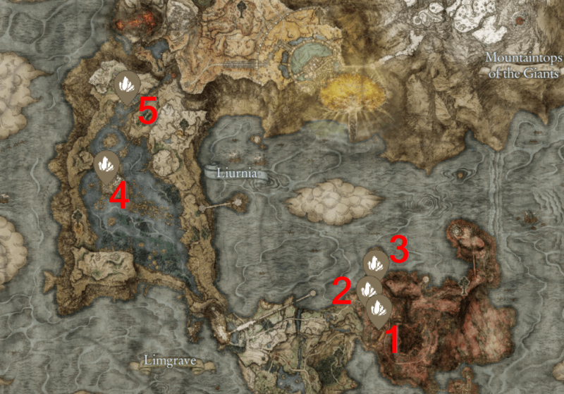 Elden Ring кузнечные камни мрака 5