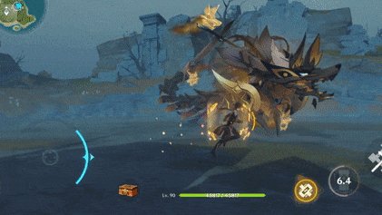 Genshin Impact золотой волчий вожак 6