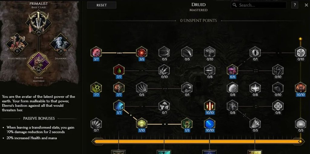 Last Epoch Друид билды