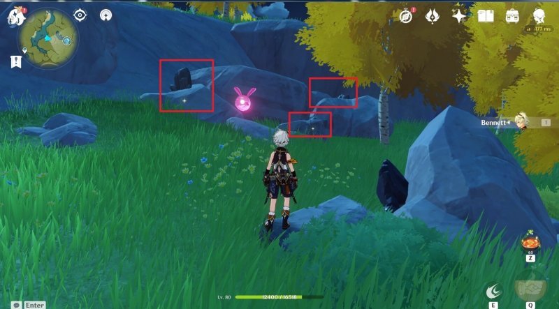 Обломки белого железа в Genshin Impact 53