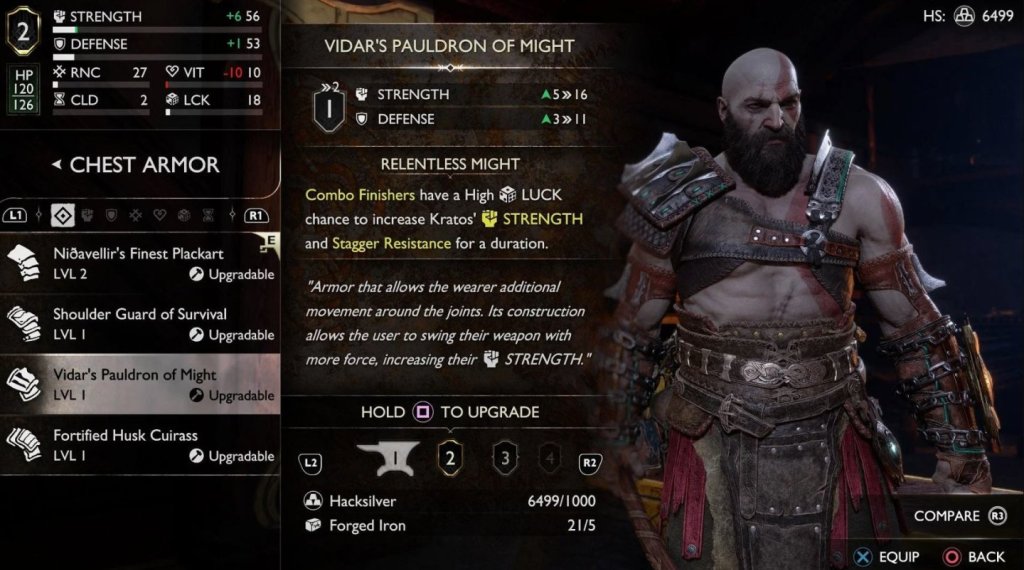 God of War: Ragnarok лучшие билды