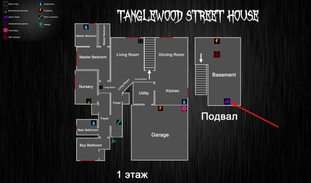 Phasmophobia доска уиджи