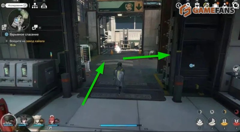 Взрывное спасение Arknights Endfield