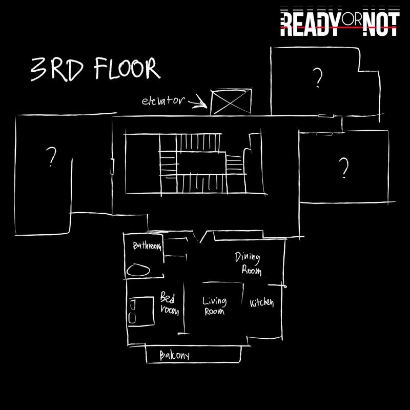 Ready or Not бомбы на карте Wenderly Hills Hotel 1