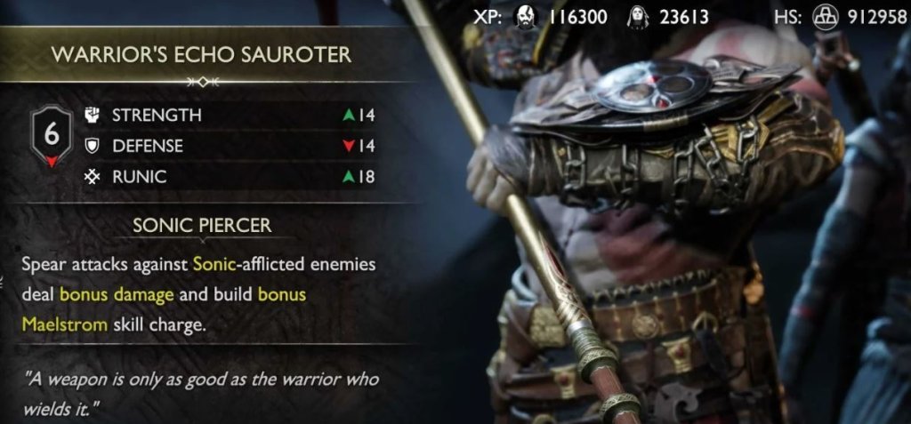 God of War: Ragnarok лучшие рукоятки для копья