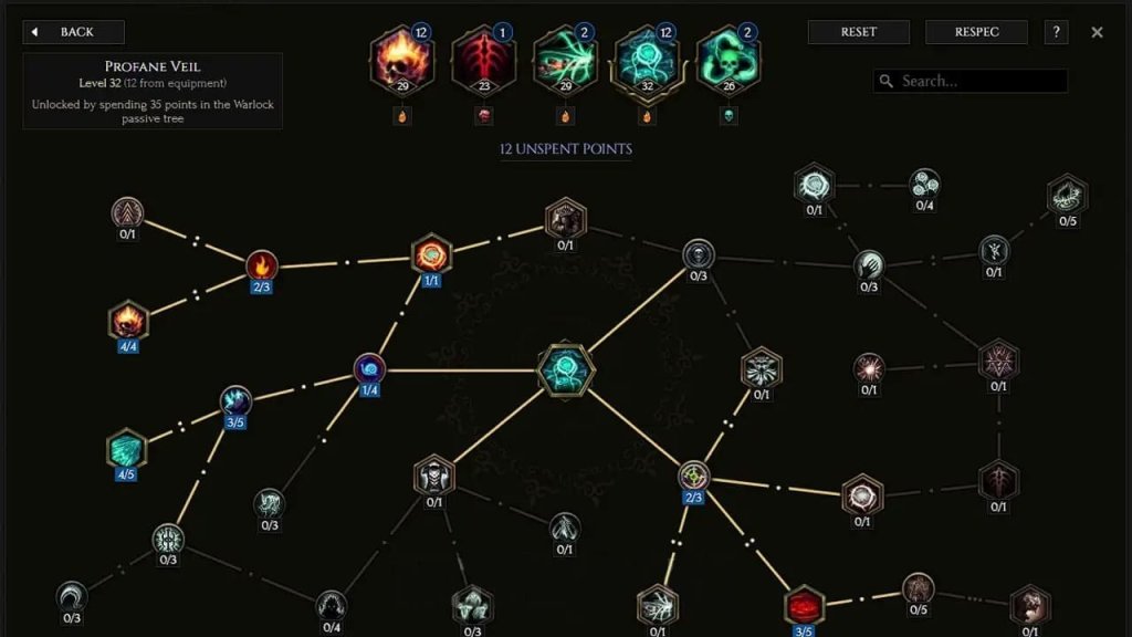 Last Epoch лучшие билды Чернокнижника