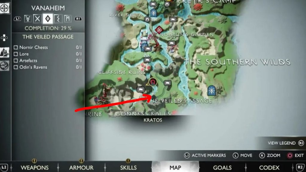 God of War: Ragnarok как получить Потерянную броню Лунды