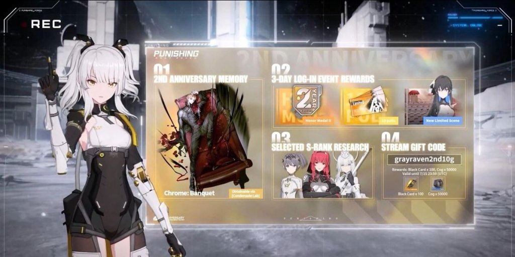 Punishing: Gray Raven подарки