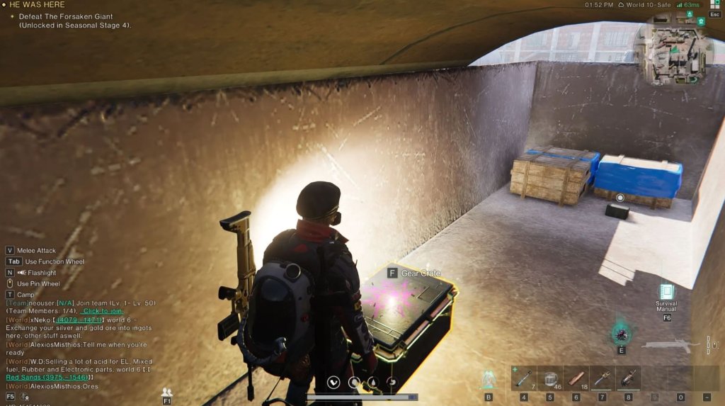 Once Human Furnace Lair