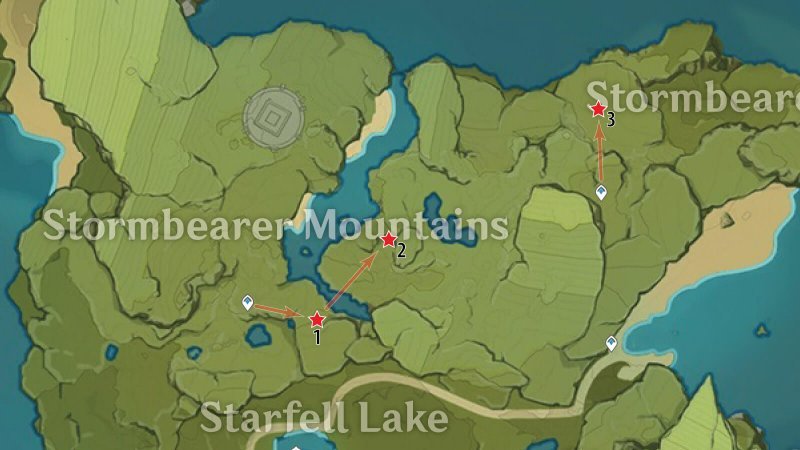 Обломки белого железа в Genshin Impact 55