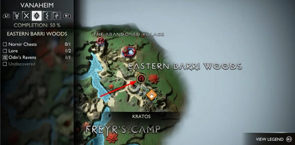 God Of War: Ragnarok сундуки Норн