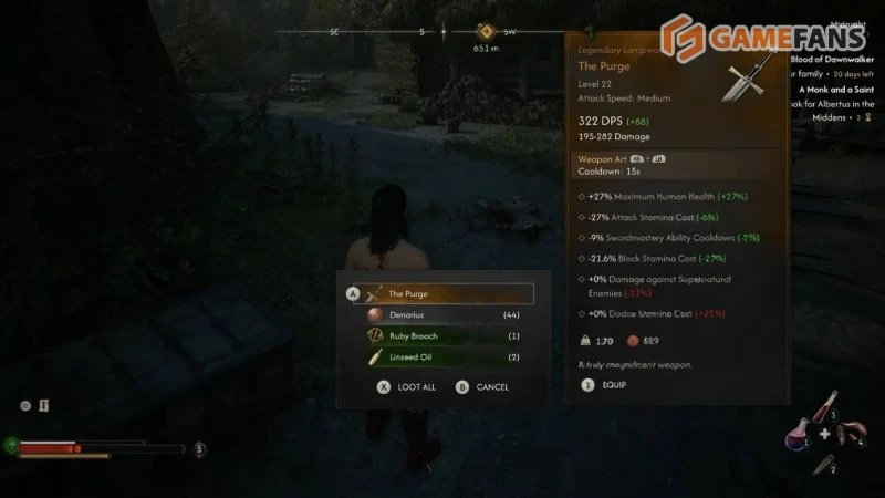 Лучшее оружие в The Blood of Dawnwalker