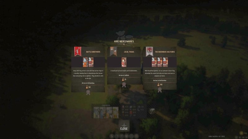 Manor Lords армия