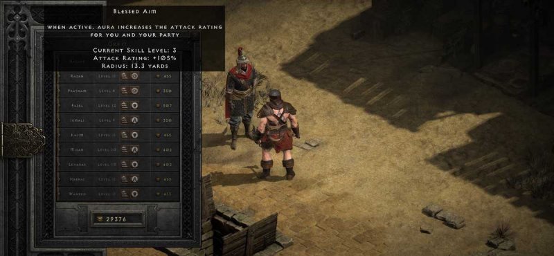 Diablo 2: Resurrected лучший наемник