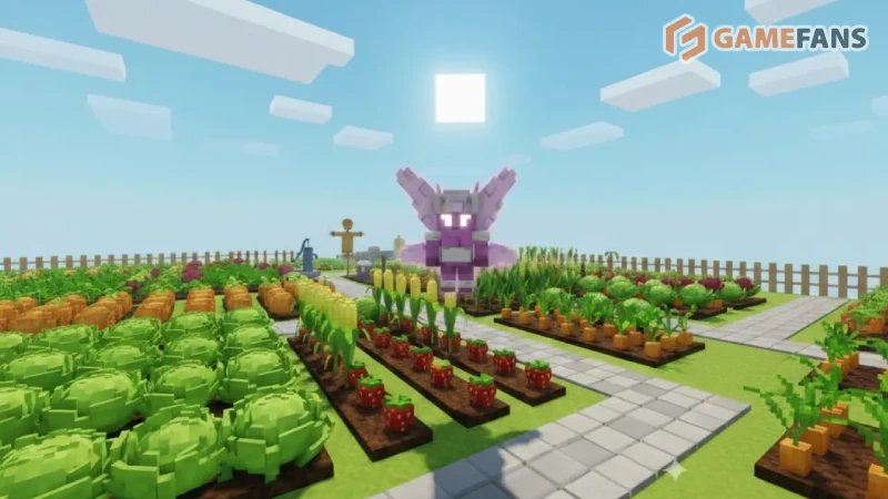 Мерцающий спрайт Вырасти Сад