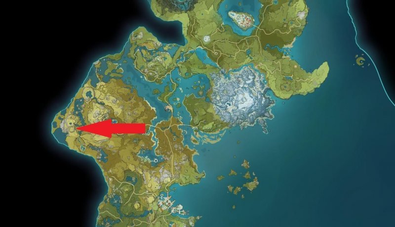 Genshin Impact где найти ветвь кровавой ишмы