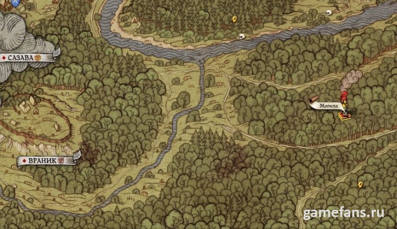 Карта сокровищ в Kingdom Come: Deliverance № 10