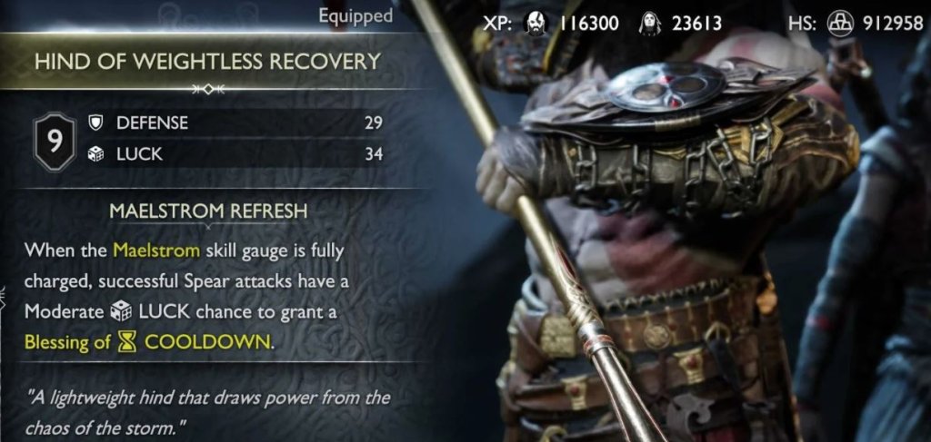 God of War: Ragnarok лучшие рукоятки для копья