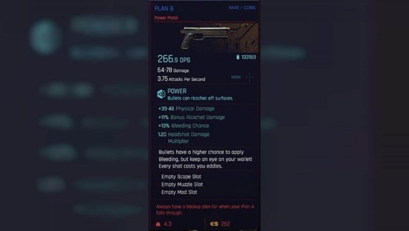 Cyberpunk 2077 план б 1