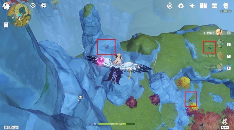 Обломки белого железа в Genshin Impact 76