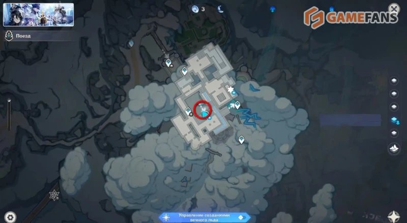Все Криокулы на Морозном пике в Genshin Impact
