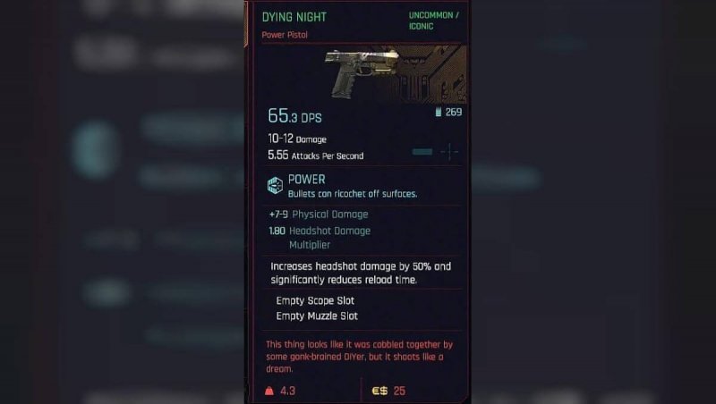 Cyberpunk 2077 угасание ночи 1