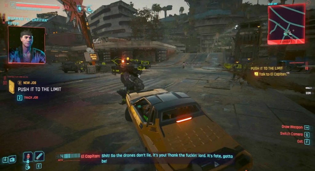 Cyberpunk 2077 угнать и продать