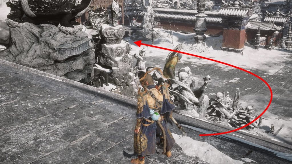 Black Myth: Wukong все места для медитации