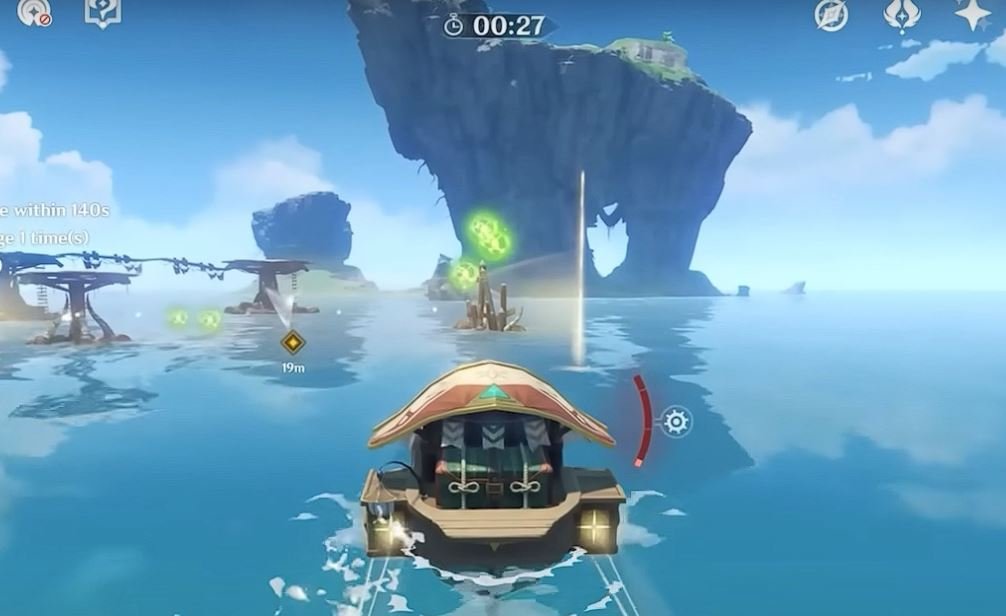 Genshin Impact летнее морское путешествие 1