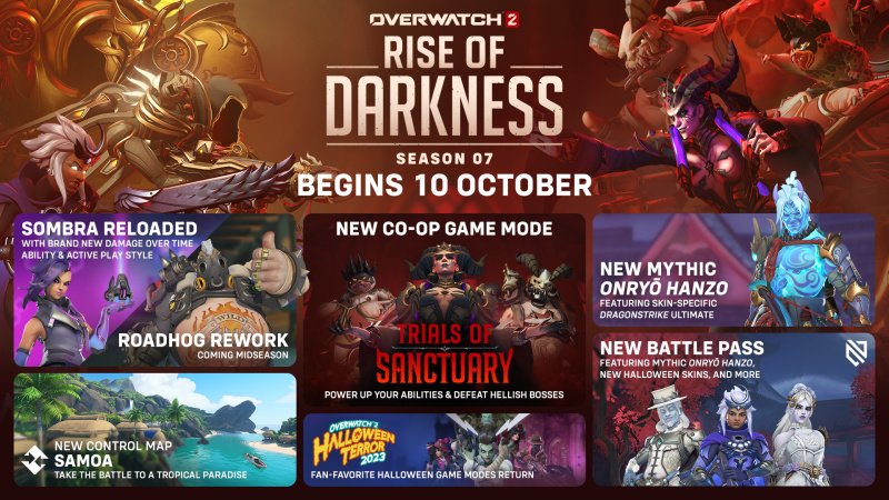 Overwatch 2 восход тьмы