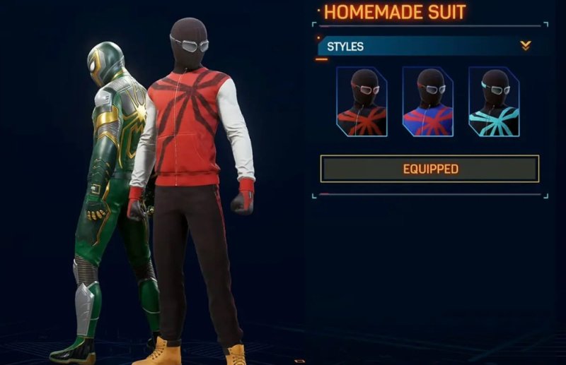 Spider-Man 2 все костюмы Человека-паука