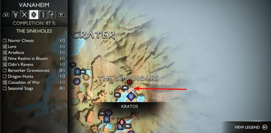 God Of War: Ragnarok сундуки Норн