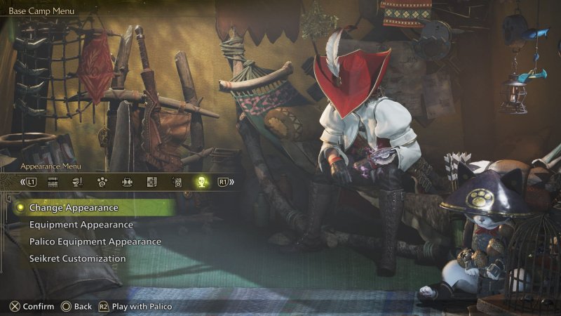 Monster Hunter Wilds как сменить внешность