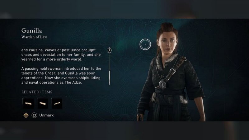 Assassin's Creed Valhalla Гунилла