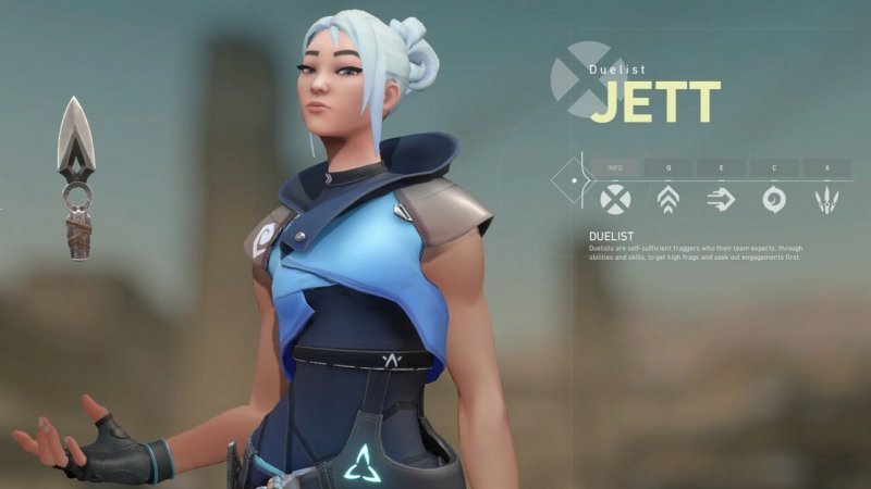 Valorant умения Jett