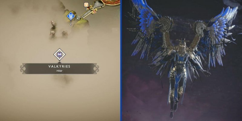 Как победить валькирию Хильдр в God of War