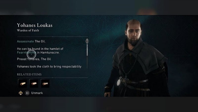 Assassin's Creed Valhalla Йоханес