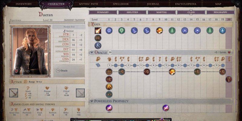 Pathfinder: Wrath of the Righteous гайд на дейрана 1