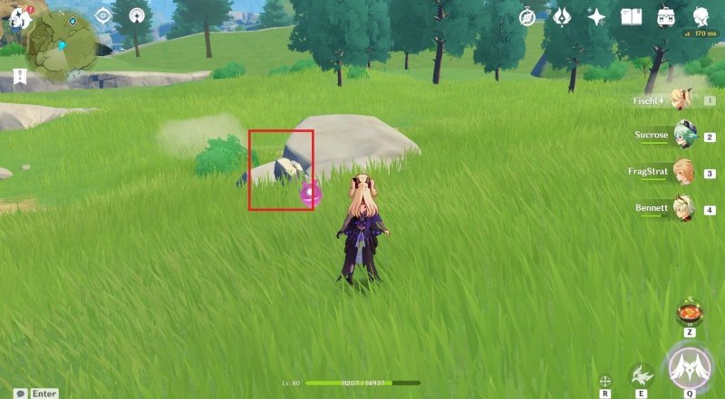 Обломки белого железа в Genshin Impact 62