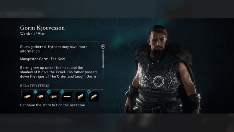 Assassin's Creed Valhalla Горм Кьевитссон