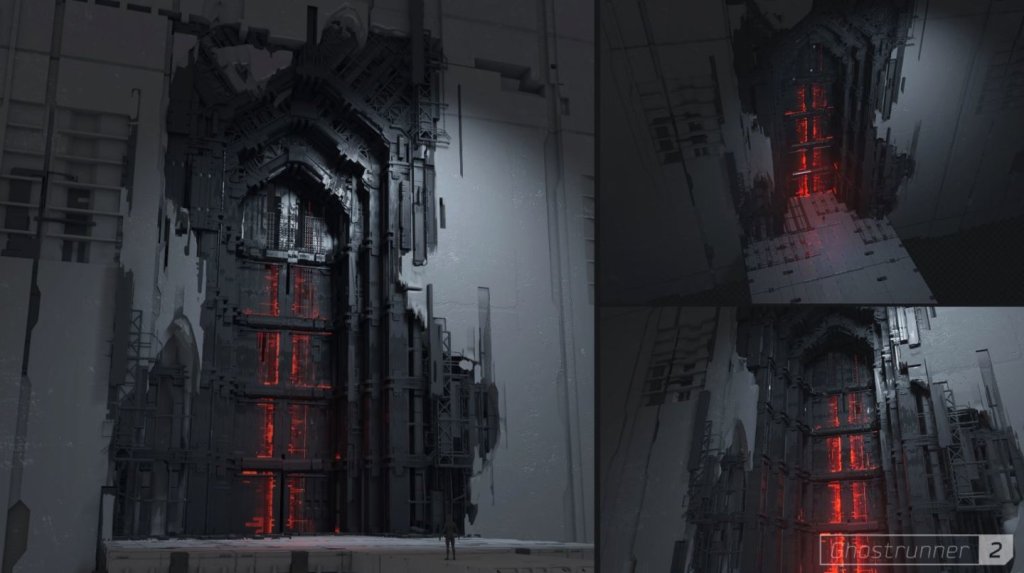 Ghostrunner 2 концепт-арты
