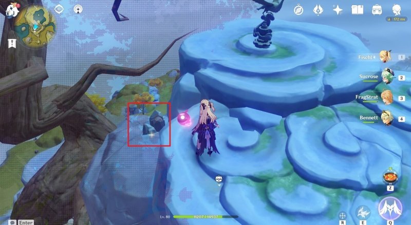 Обломки белого железа в Genshin Impact 78