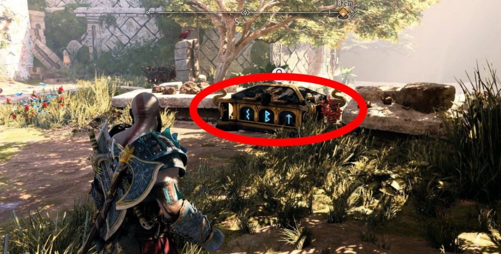 God Of War: Ragnarok сундуки Норн