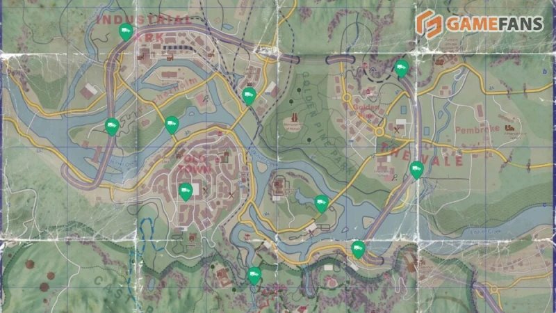 Карта доступа конвоя в Dying Light: The Beast