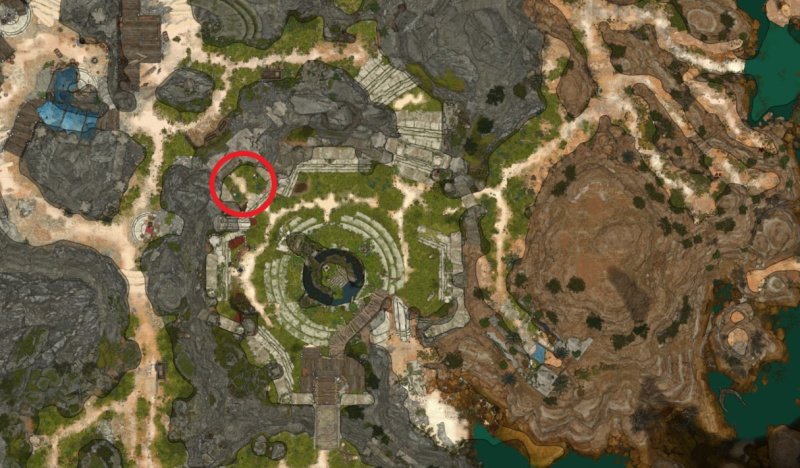 Baldur`s Gate 3 Идол Сильвануса