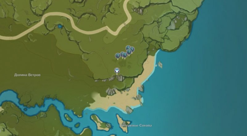 Genshin Impact где найти траву-светяшку 10