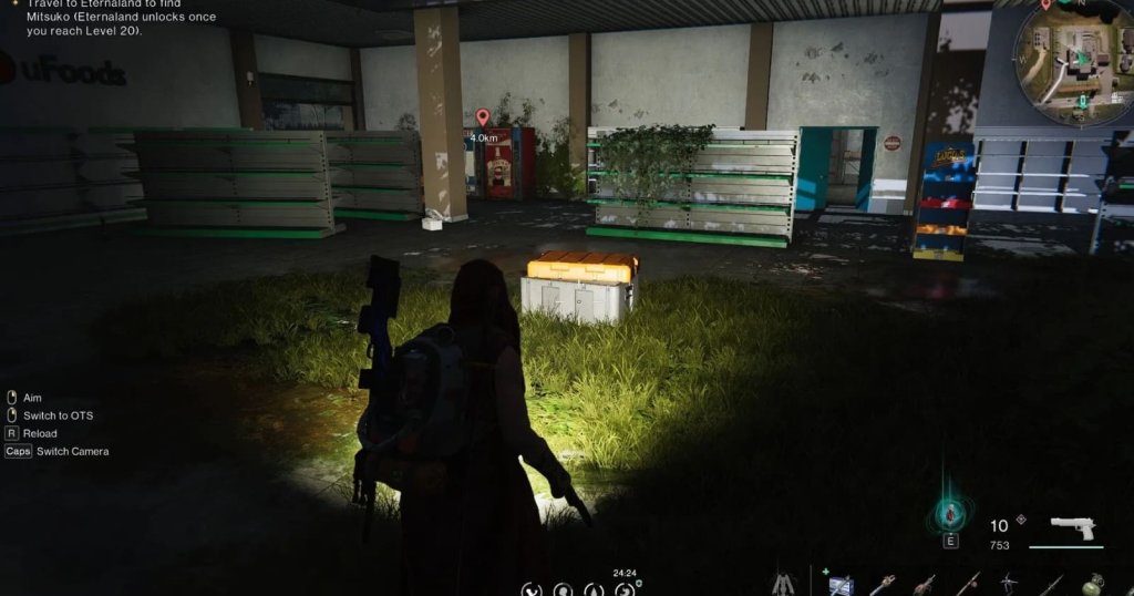 Once Human ящики Overlook Town